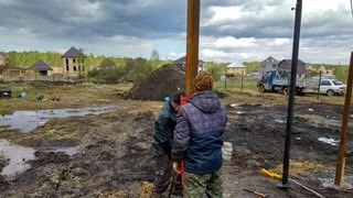 Заказать монтаж винтовых свай в Балашов - цена под ключ с доставкой от 1883 шт