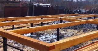 Пол на винтовых сваях Балашов цена от 15685 руб.